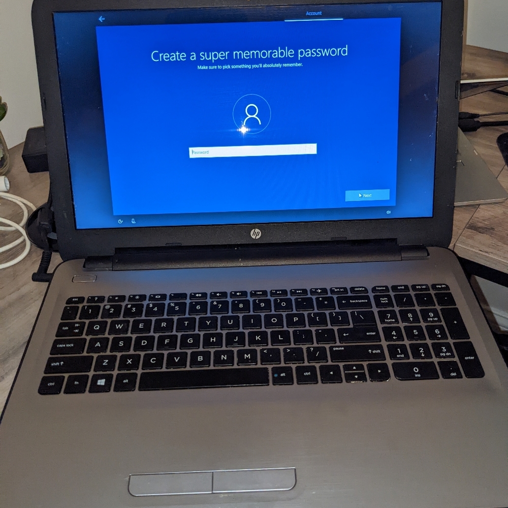 HP 15.6-Inch Notebook AMD A6-7310 2.0GHz 4GB RAM 1TB HDD